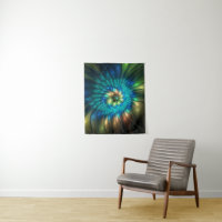 Luminous Fantasy Flower, Colourful Abstract Fracta