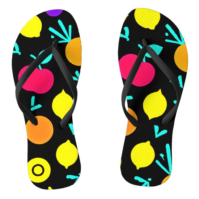 Luminous Fruit Fiesta Thongs (Footbed)