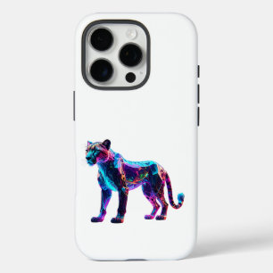 Luminous Glass Cheetah– Unique Luxury Home  iPhone 16 Pro Case