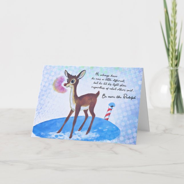 LUMINOUS Greeting Card (Front)