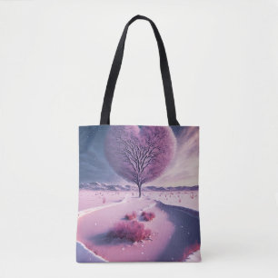 Luminous Heart of the Night Tote Bag