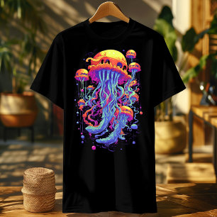 Luminous jellyfish Giant Colourful Jellyfish T-Shirt