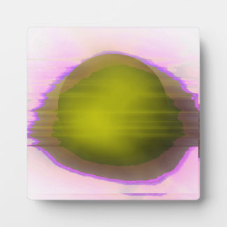 Luminous lake desk picture plaque