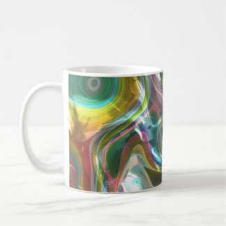 Luminous Liquid Glass Dreams Coffee Mug