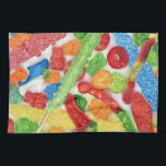 Luminous Lollies Tea Towel<br><div class="desc">Luminous lollies painted in watercolor after I gave up sugar.</div>
