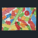 Luminous Lollies Tea Towel<br><div class="desc">Luminous lollies painted in watercolor after I gave up sugar.</div>