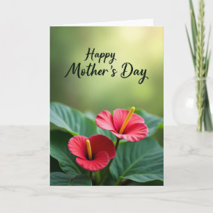 Luminous Mothers Day Bloom Card