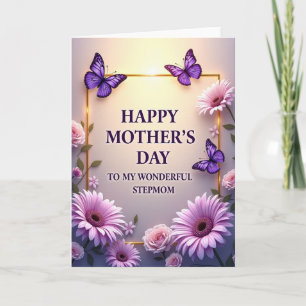 Luminous Mothers Day Stepmom Card
