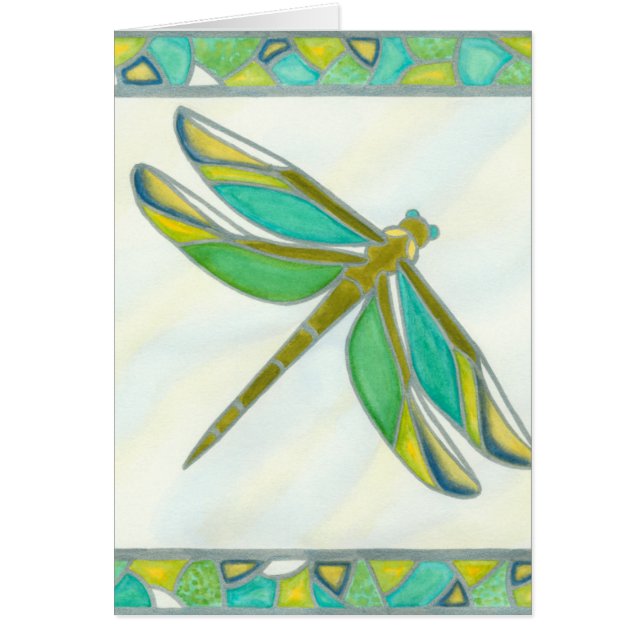 Luminous Pastel Dragonfly by Vanna Lam (Front)