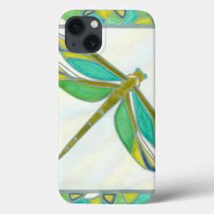 Luminous Pastel Dragonfly by Vanna Lam iPhone 13 Case