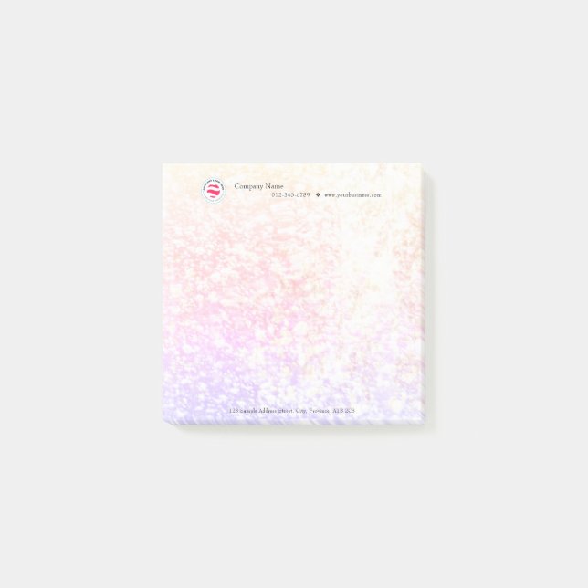 Luminous Promotional Post-It Notes - Magic Hour (Front)