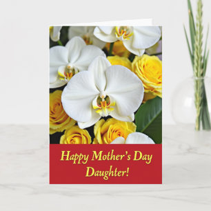 Luminous Roses Mothers Day Card