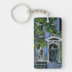 Luminous Shere from Within, New York City Key Ring