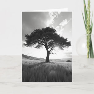 Luminous Silhouette Birthday Card