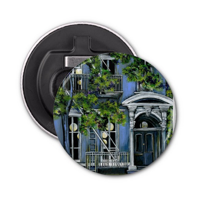 Luminous Sphere from Within, New York City Bottle Opener (Front)