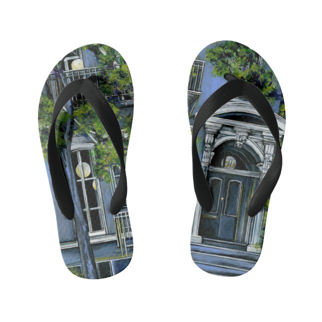 Luminous Spheres from Within Kid's Thongs (Footbed)