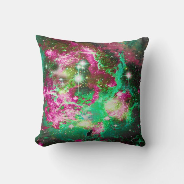 Luminous Star Field Pillow (Front)