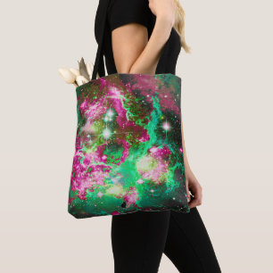 Luminous Star Field Tote Bag
