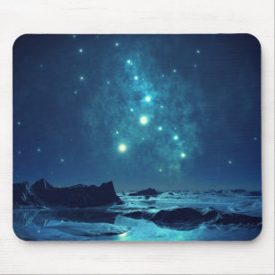 Luminous Stars Mouse Pad