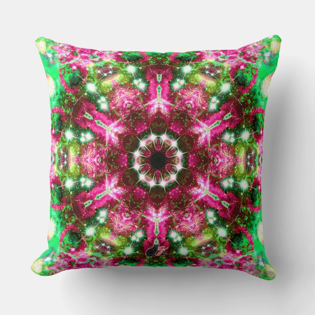 Luminous Stellar Kaleid Cushion (Front)