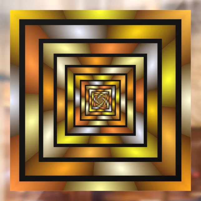 Luminous Tunnel Colourful Trippy Fractal Graphic (Sheet 2)