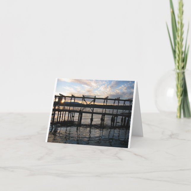 Lummi Island Ferry Crossing Card (Front)