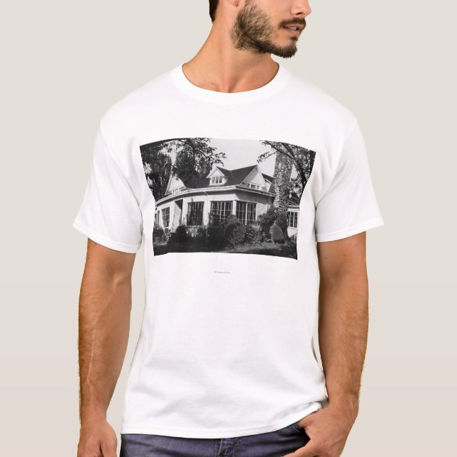 Lummi Island, WA - View Loganita Lodge Photograp T-Shirt (Front)