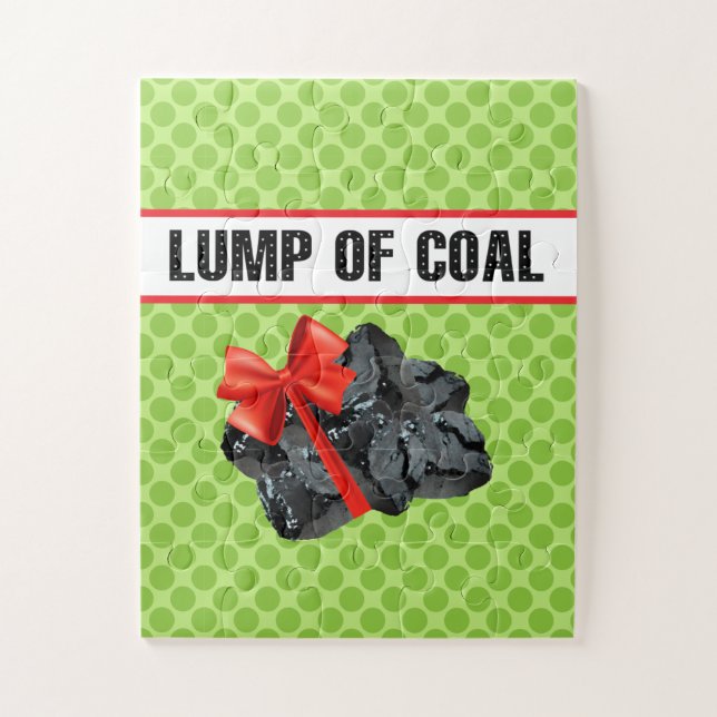 Lump of Coal jigsaw puzzle (Vertical)