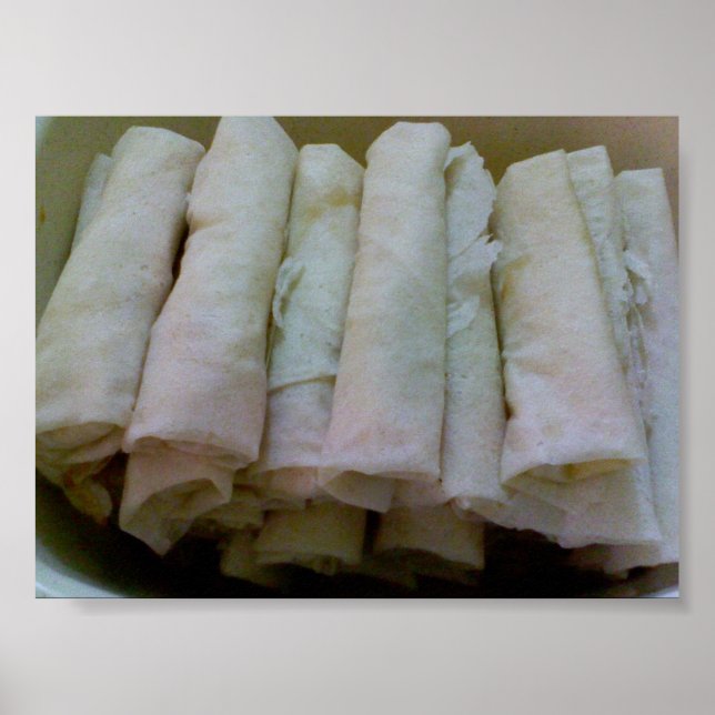 Lumpia - Filipino Food Poster (Front)