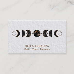 *~* Luna Cosmos Moon Phases Universe Shaman Business Card