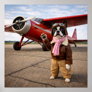 "Luna Earhart" Poster