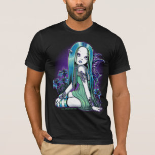 "Luna" Gothic Moon Lilly Fairy Art T-Shirt