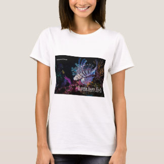 Luna lion fish, Pterois lunulata, T-Shirt