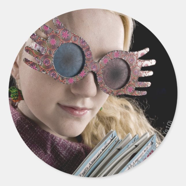 Luna Lovegood 2 Classic Round Sticker (Front)