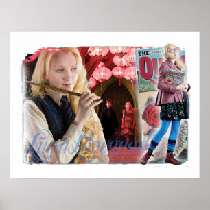 Luna Lovegood Montage Poster