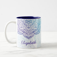 Luna Mandala 11 oz. Personalised Mug