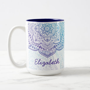 Luna Mandala 15 oz. Personalised Mug