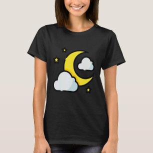 Luna Moon Face Tarot Astrology T-Shirt