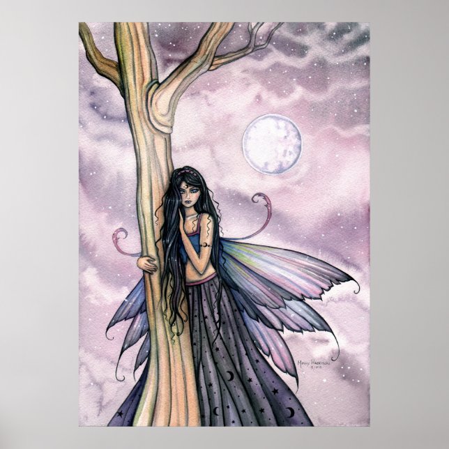 Luna Moon Fairy Poster Print by Molly Harrison (Front)