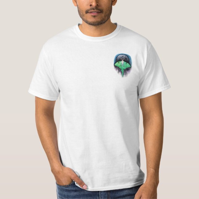 Luna Moon Moth T-Shirt (Front)