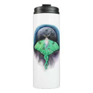 Luna Moon Moth Thermal Tumbler