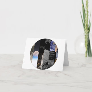 Luna — Mosaic Greeting Card