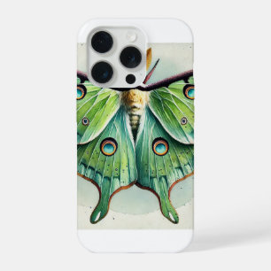 Luna Moth Actias luna 210824IREF215 - Watercolor iPhone 15 Pro Case