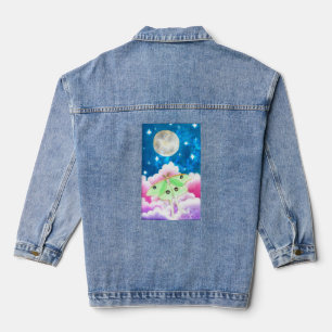 Luna Moth Baby Denim Jacket