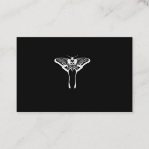 Luna Moth business card
