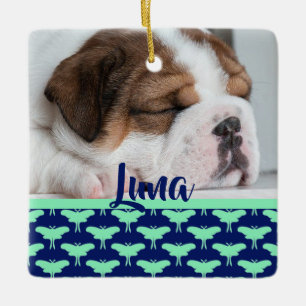 Luna Moth Ceramic Ornament