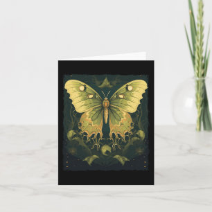 Luna Moth Halloween Costume Halloween Card