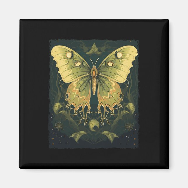 Luna Moth Halloween Costume Halloween Magnet (Front)