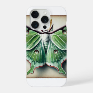Luna Moth in Watercolor and Ink 230824IREF213 - Wa iPhone 15 Pro Case