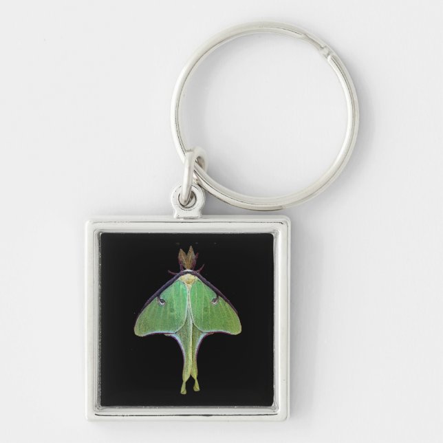 Luna Moth Key Ring (Front)